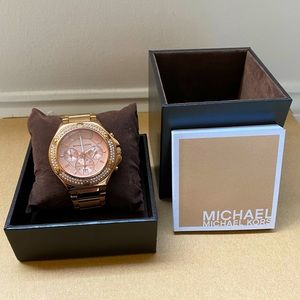 Michael Kors Rose Gold Tone Watch